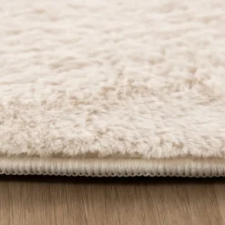 Flauschiger Teppich - Cozy Pebble Creme