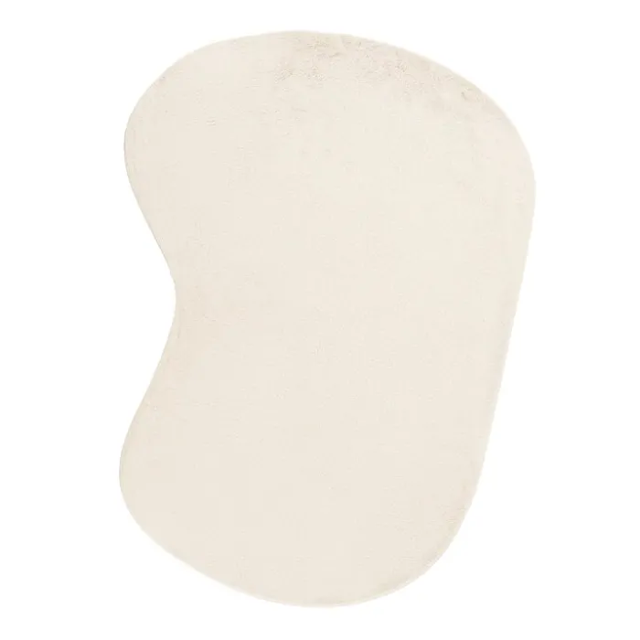 Flauschiger Teppich - Cozy Ripple Creme