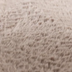 Flauschiger Teppich - Cozy Ripple Taupe