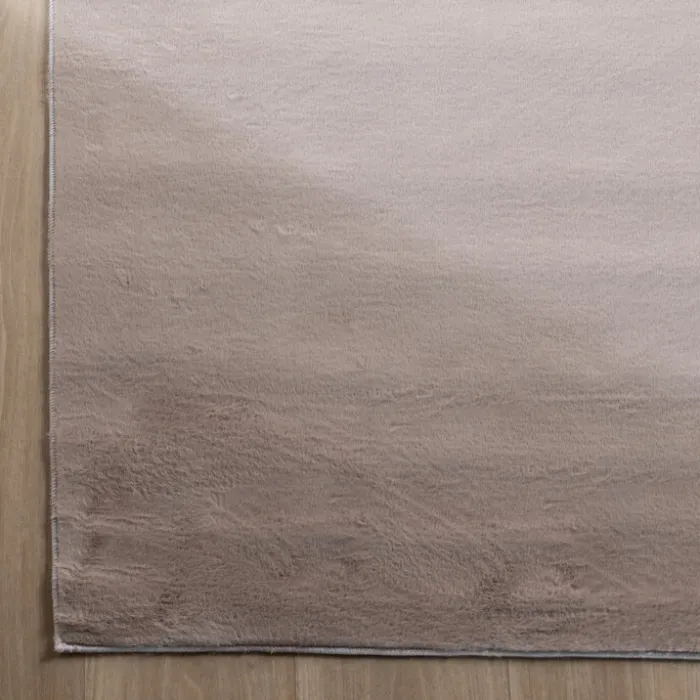 Flauschiger Teppich - Cozy Taupe