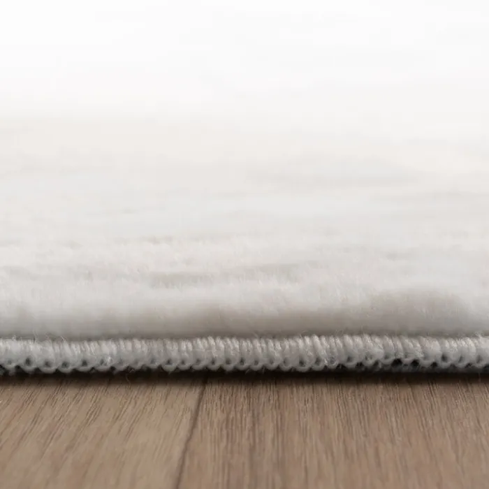 Flauschiger Teppich - Cozy Weiß