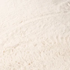 Flauschiger Teppich Rund - Cozy Creme