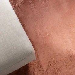 Flauschiger Teppich Rund - Cozy Rosa