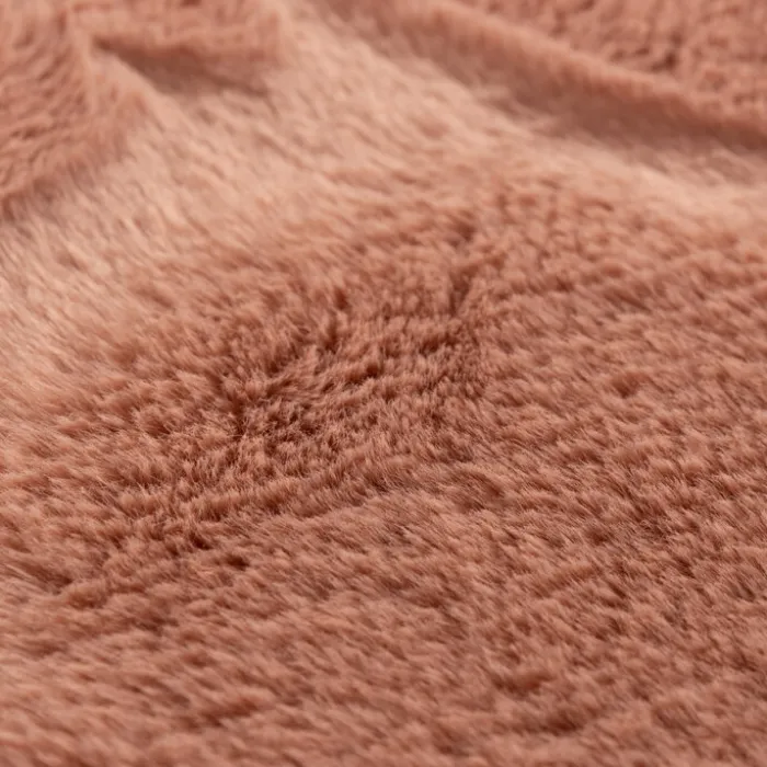 Flauschiger Teppich Rund - Cozy Rosa