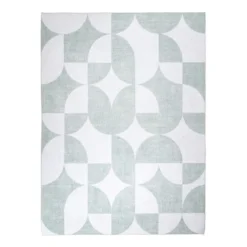 Gartenteppich Abstrakt - Groovy Tiles Grün