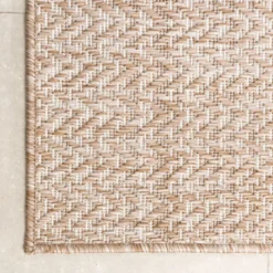 Garten Teppich - Nusa Lines Beige