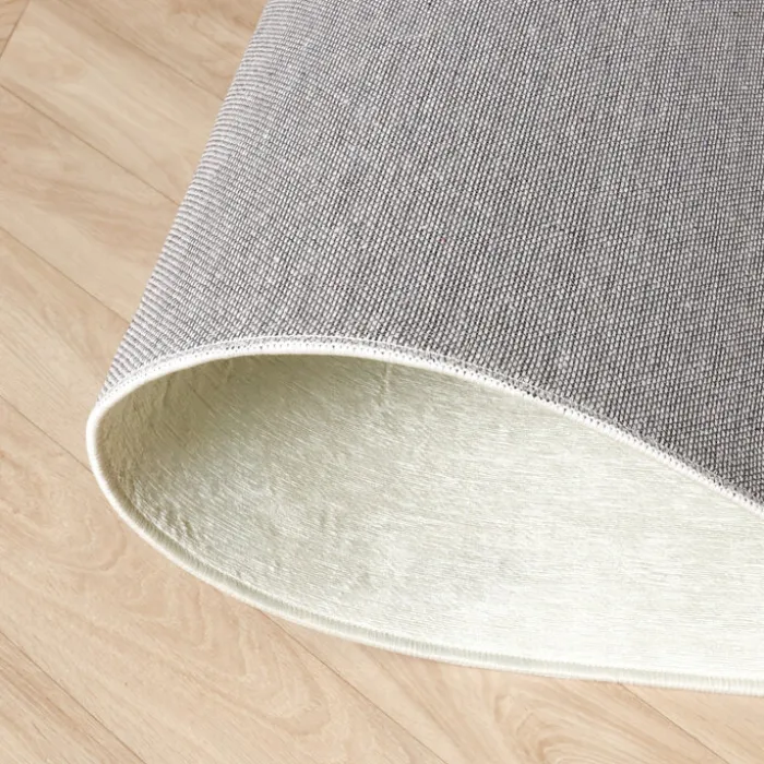 Geometrischer Teppich - Swing Waves Blau Braun