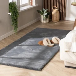 Hochflor Läufer - Comfy Supreme Anthrazit