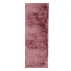 Hochflor Läufer - Comfy Supreme Dunkelrosa