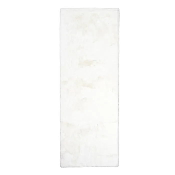 Hochflor Läufer - Comfy Supreme Weiß