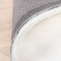 Hochflor Läufer - Comfy Supreme Weiß