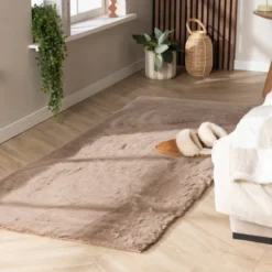 Hochflor Läufer - Comfy Supreme Taupe