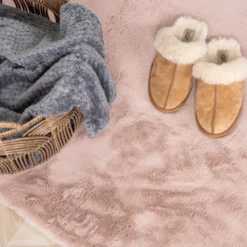 Hochflor Läufer - Comfy Supreme Rosa