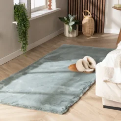 Hochflor Läufer - Comfy Supreme Türkis