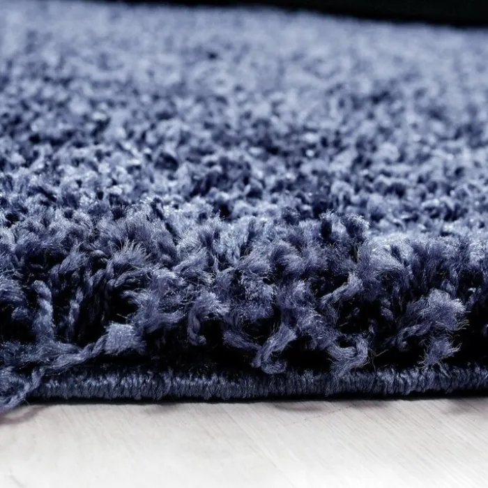 Hochflor Läufer - Life Blau - 80x250cm
