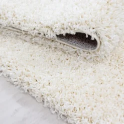 Hochflor Läufer - Life Creme Weiß - 80x250cm
