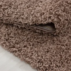 Hochflor Läufer - Life Hellbraun - 80x250cm