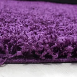 Hochflor Läufer - Life Lila - 80x250cm