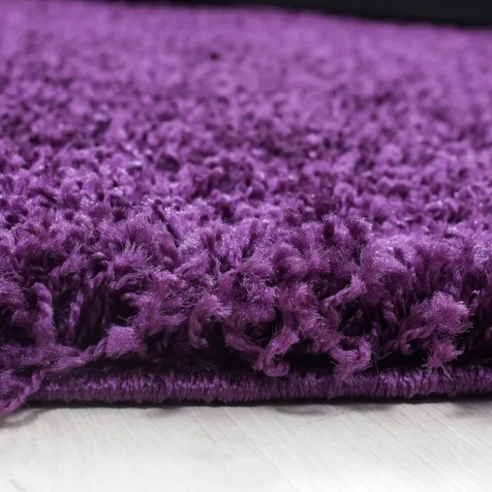 Hochflor Läufer - Life Lila - 80x250cm