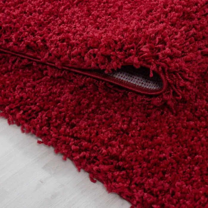 Hochflor Läufer - Life Rot - 80x250cm
