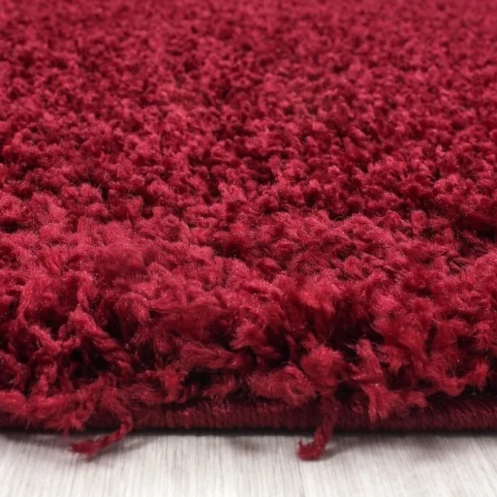 Hochflor Läufer - Life Rot - 80x250cm