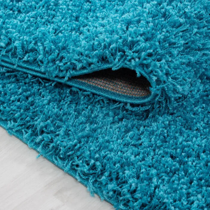 Hochflor Läufer - Life Türkis - 80x250cm