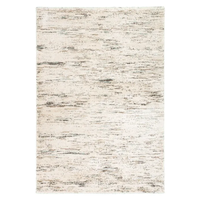 Hochflor Teppich - Blend Creme Blau