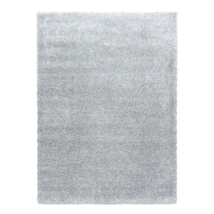 Hochflor Teppich - Blushy Hellgrau