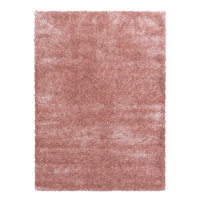 Hochflor Teppich - Blushy Rosa