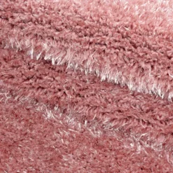 Hochflor Teppich - Blushy Rosa