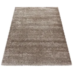 Hochflor Teppich - Blushy Taupe