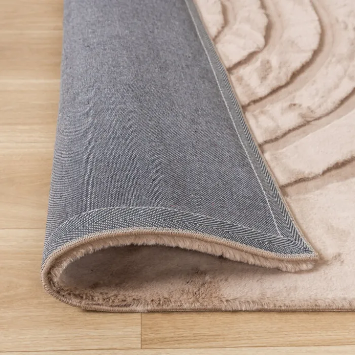 Hochflor Teppich - Carvy Arches Taupe