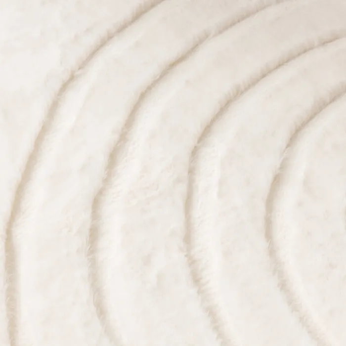 Hochflor Teppich - Carvy Arches Creme