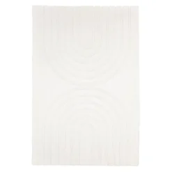 Hochflor Teppich - Carvy Arches Creme