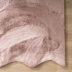 Hochflor Teppich - Comfy Supreme Wavy Rosa