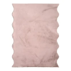Hochflor Teppich - Comfy Supreme Wavy Rosa