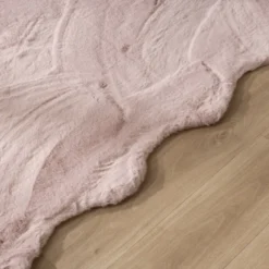 Hochflor Teppich - Comfy Supreme Wavy Rosa