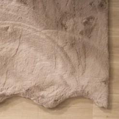 Hochflor Teppich - Comfy Supreme Wavy Taupe