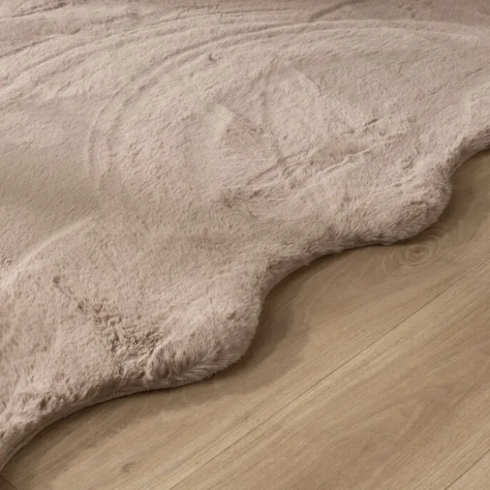 Hochflor Teppich - Comfy Supreme Wavy Taupe