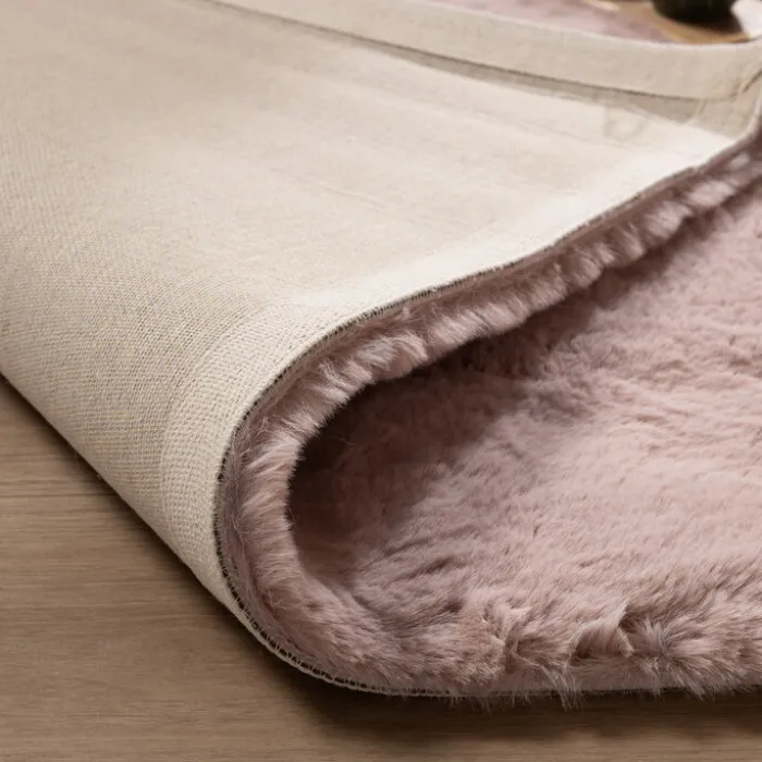 Hochflor Teppich - Comfy Supreme Rosa