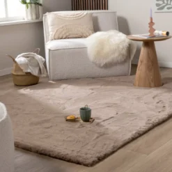 Hochflor Teppich - Comfy Supreme Taupe