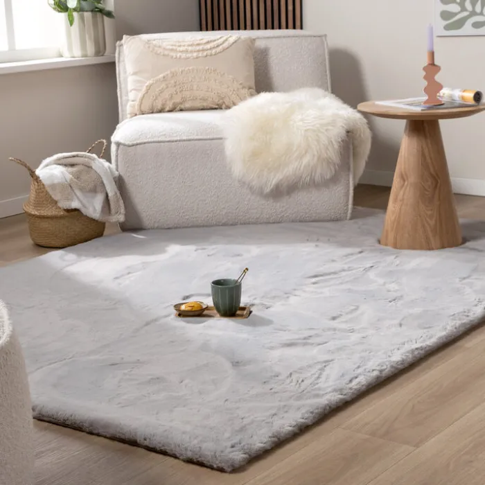 Hochflor Teppich - Comfy Supreme Grau