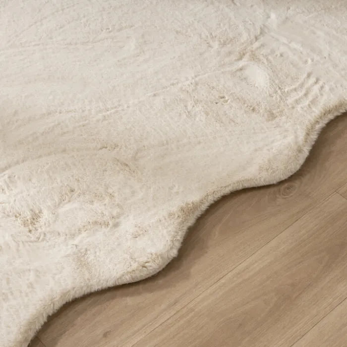Hochflor Teppich - Comfy Supreme Wavy Creme