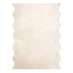 Hochflor Teppich - Comfy Supreme Wavy Creme