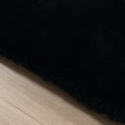 Hochflor Teppich - Comfy Supreme Schwarz