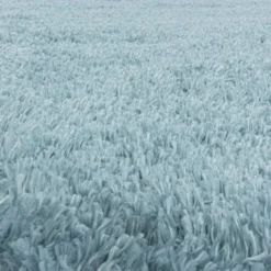 Hochflor Teppich - Fuzzy Hellblau
