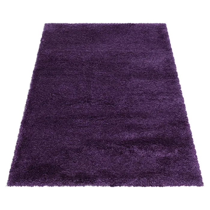 Hochflor Teppich - Fuzzy Lila