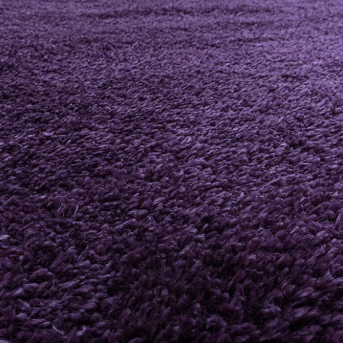 Hochflor Teppich - Fuzzy Lila