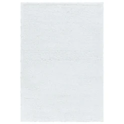 Hochflor Teppich - Fuzzy Weiß