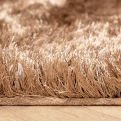Hochflor Teppich - Glorious Taupe
